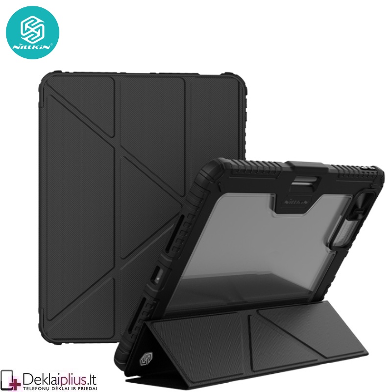 Nillkin Bumper Leather dėklas su papildoma apsauga kamerai (Apple Ipad Pro 13 (2024-2025) Nillkin Bumper Leather dėklas su papildoma apsauga kamerai (Apple Ipad Pro 13 (2024-2025)
